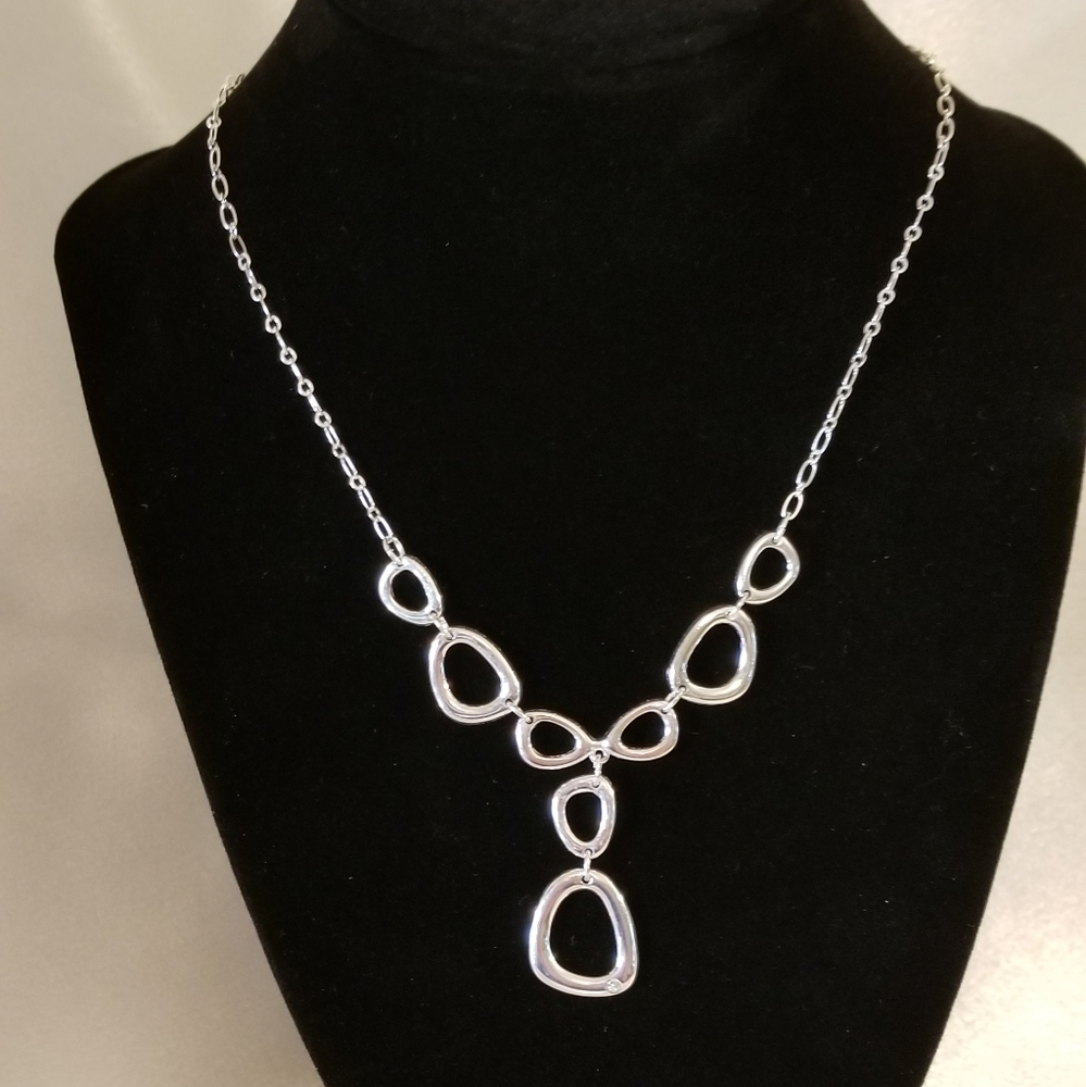 S.A.Q. Silver-Plated Necklace